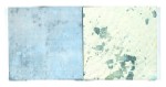 Ruhig  bewegt, 1999, 30 x 60 cm, Acryl und Wachs auf Leinwand auf Holz
