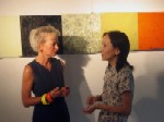 Christiane Schauder und Galeristin Yao Jia, Guangzhou (VR China), 2004